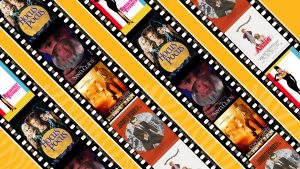 Filmstrips of movies from upcoming season for film fridays.